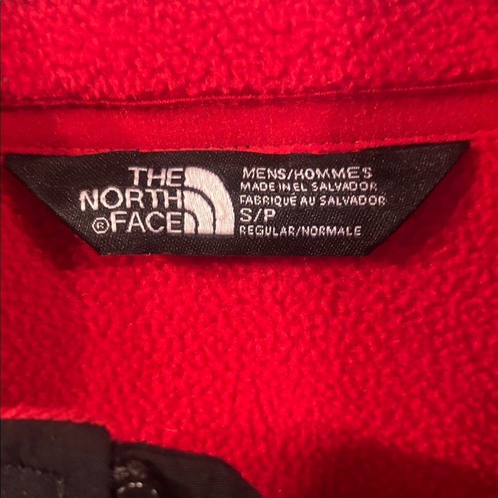 The North Face Men's Bold Red and Black Performance Jacket - Picture 2 of 3
